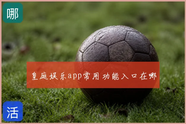 皇庭娱乐app常用功能入口在哪